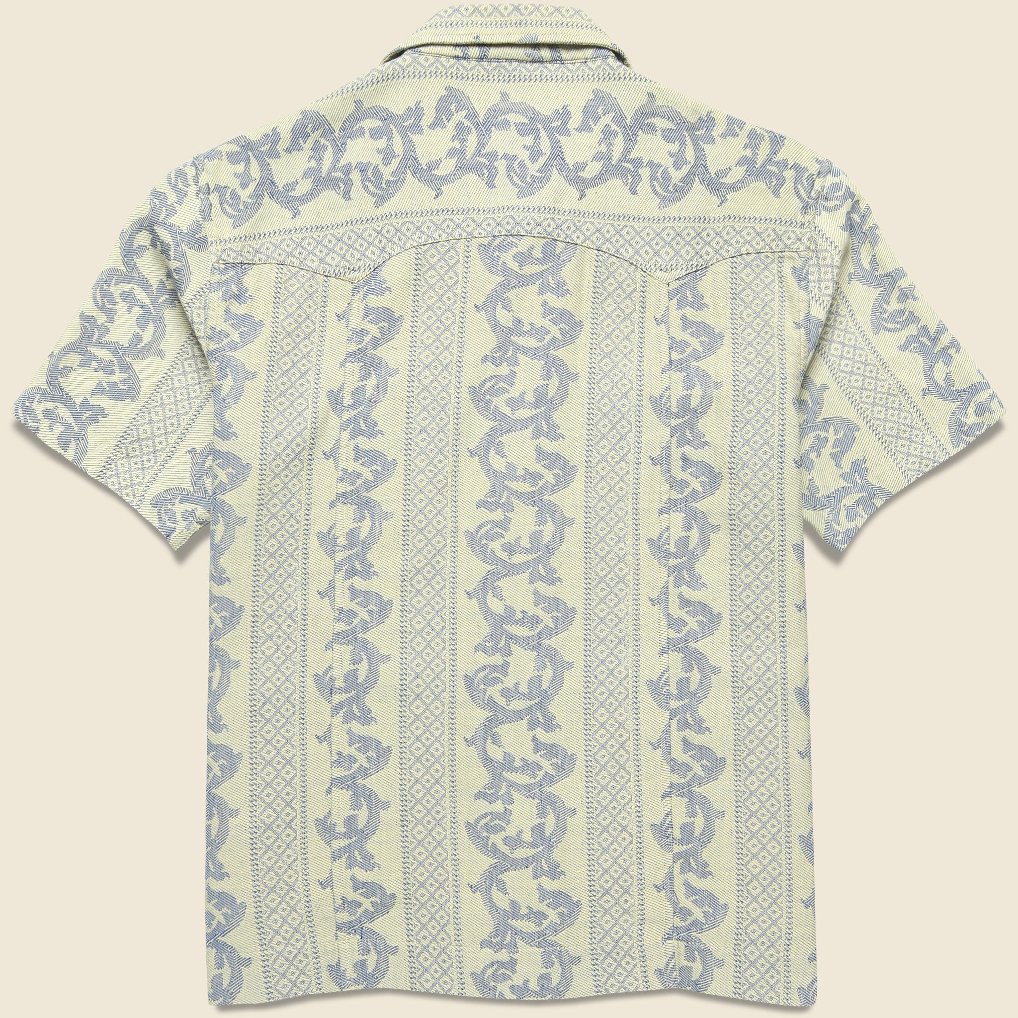 Jakarta Summer Shirt - Natural - Corridor - STAG Provisions - Tops - S/S Woven - Other Pattern