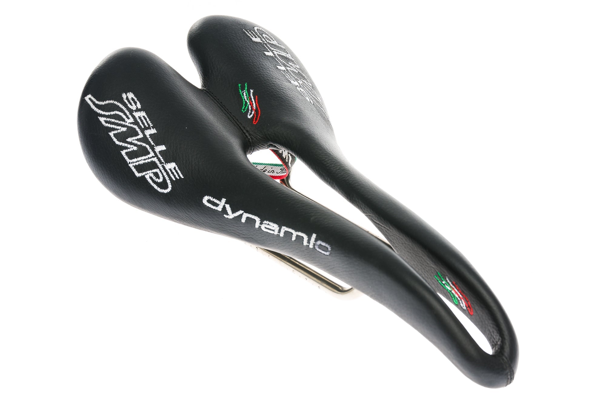 Selle SMP Dynamic Saddle 138mm Inox Rails Black drive side