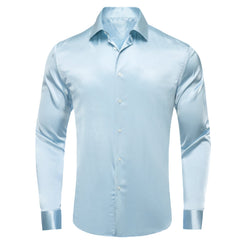 baby blue designer shirt