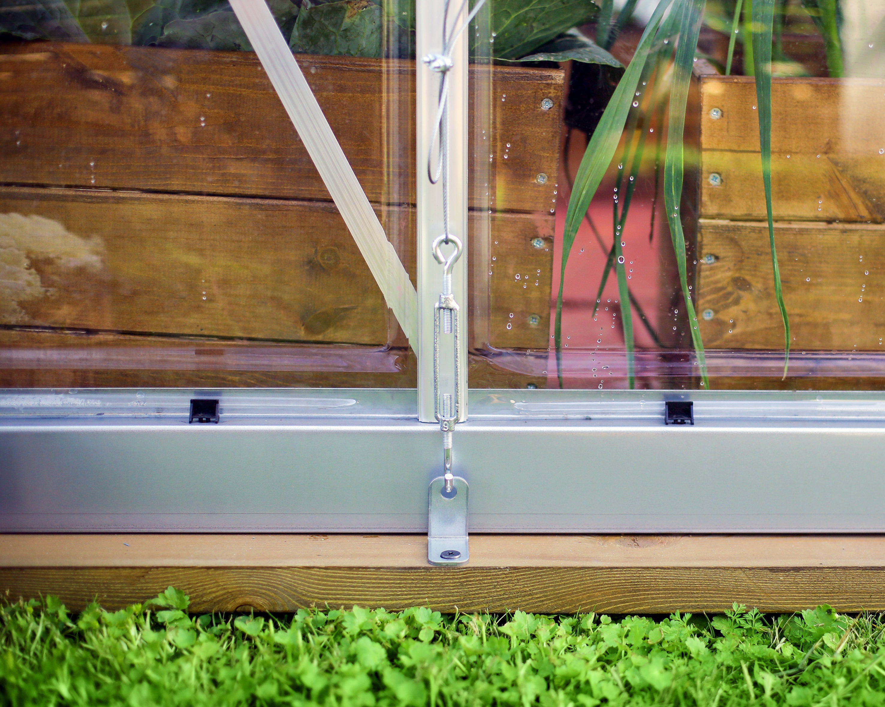 Canopia Anchor Kit for Most Canopia Greenhouses and Skylight/Rubicon Sheds anchor close up