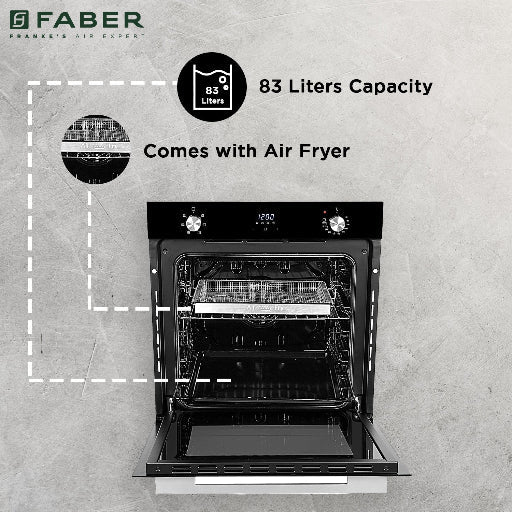Faber Oven 83 Litres FBIO 83L 6F AF BK