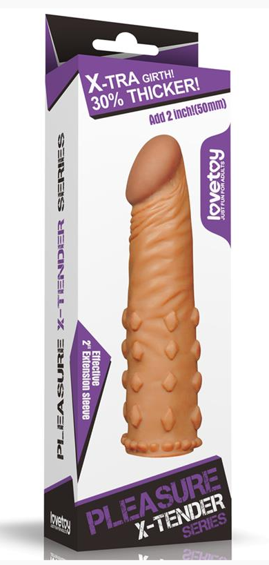 LOVETOY X-TRA GIRTH 30% THICKER ,