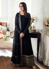 Buy Now Luxe Embroidered Festive Formals '25 by Azure | Caviar Noir Online in USA, UK, Canada, France, Italy, Germany, UAE & Worldwide at Empress Clothing.