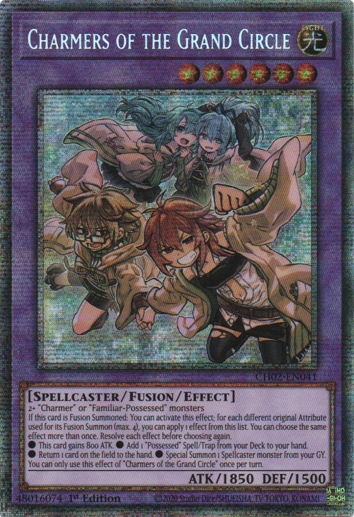 Charmers of the Grand Circle - CH02-EN041 - 1st Edition - Starlight Rare