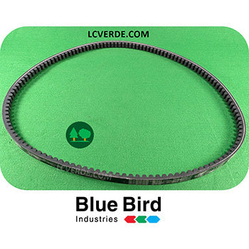 Cinghia Trasferimento Rotore Apparato Taglio Coltelli Trincia Blue Bird FM860 ricambi LCVERDE.com 2080086 Trinciaerba