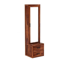 wooden dressing table with mirror