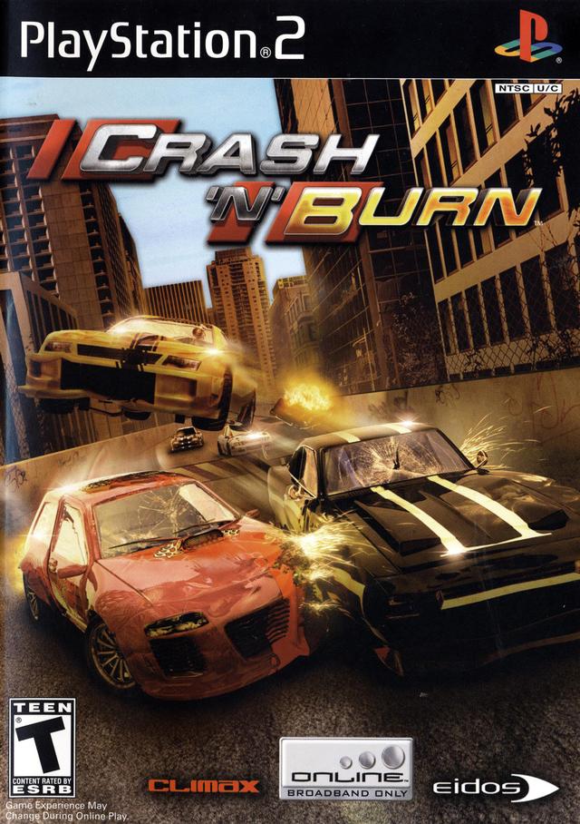 Crash N Burn PS2 Used