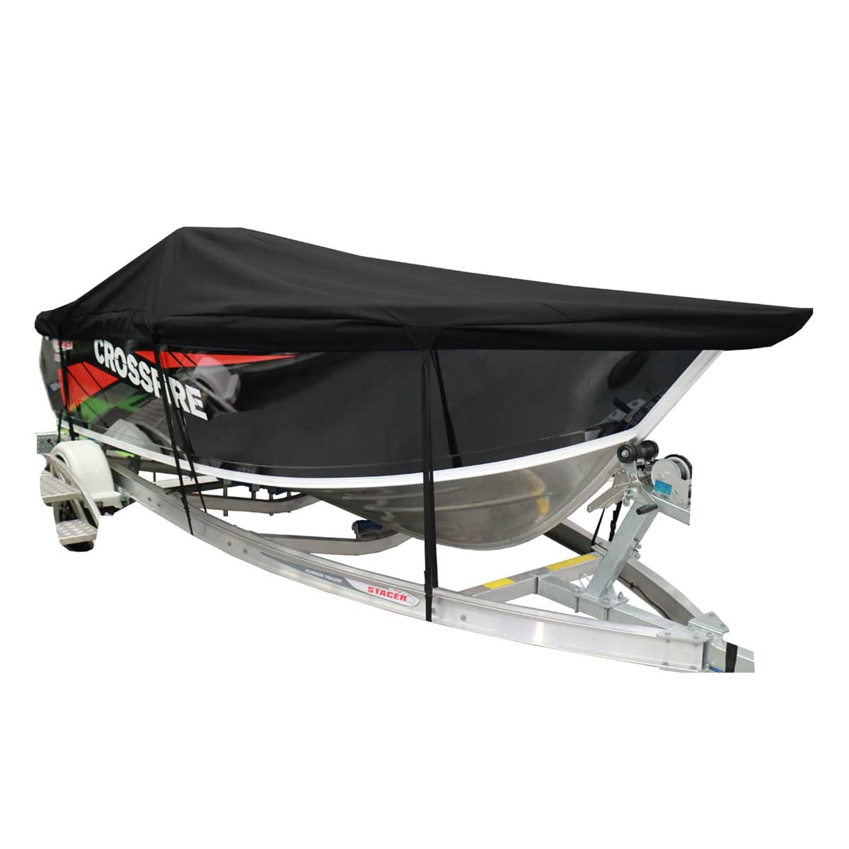 Custom Boat Covers for Stacer 509 CROSSFIRE SIDE CONSOLE BOAT
