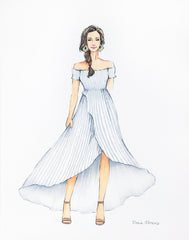 Custom Fashion Sketch
