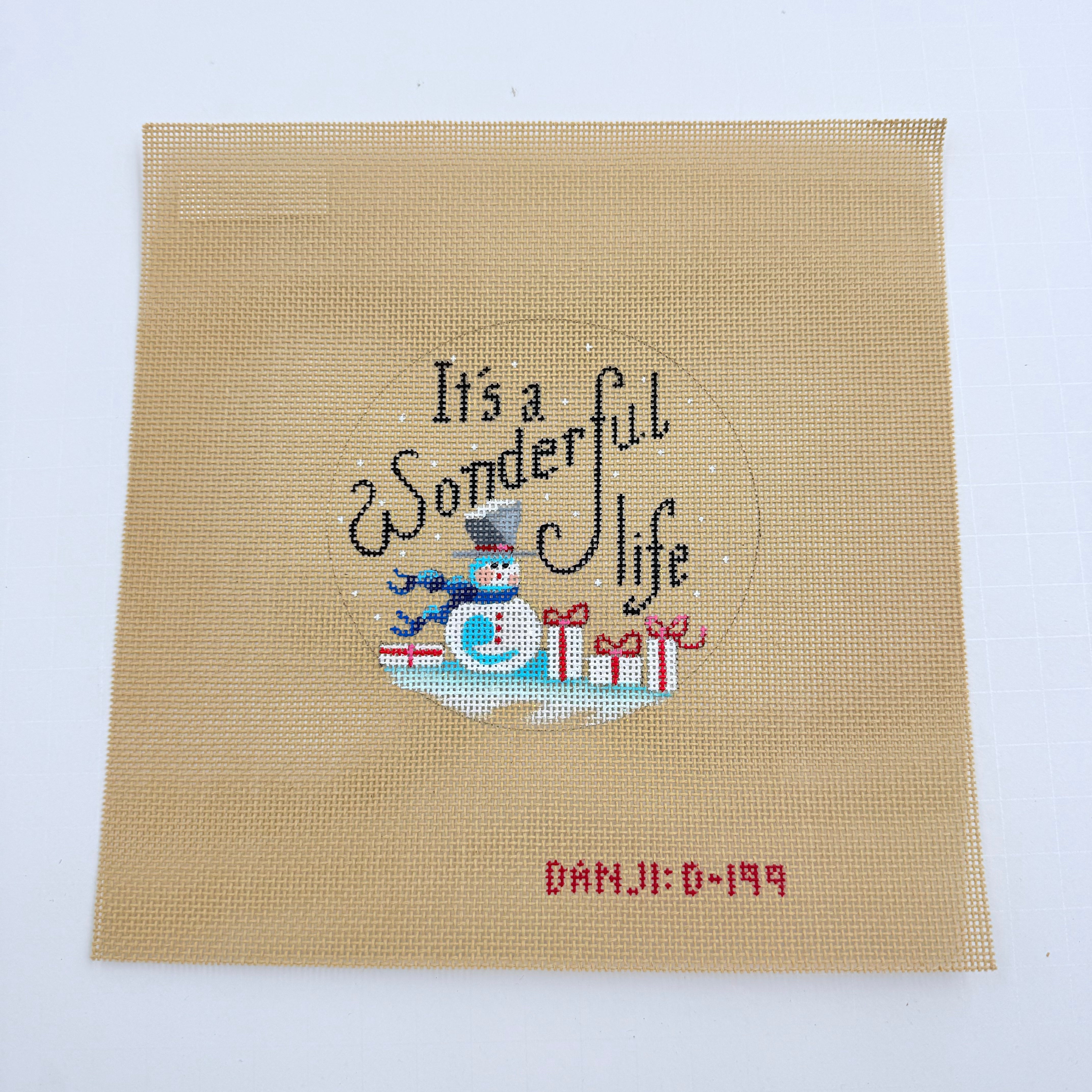 It's a Wonderful Life Canvas - KC Needlepoint