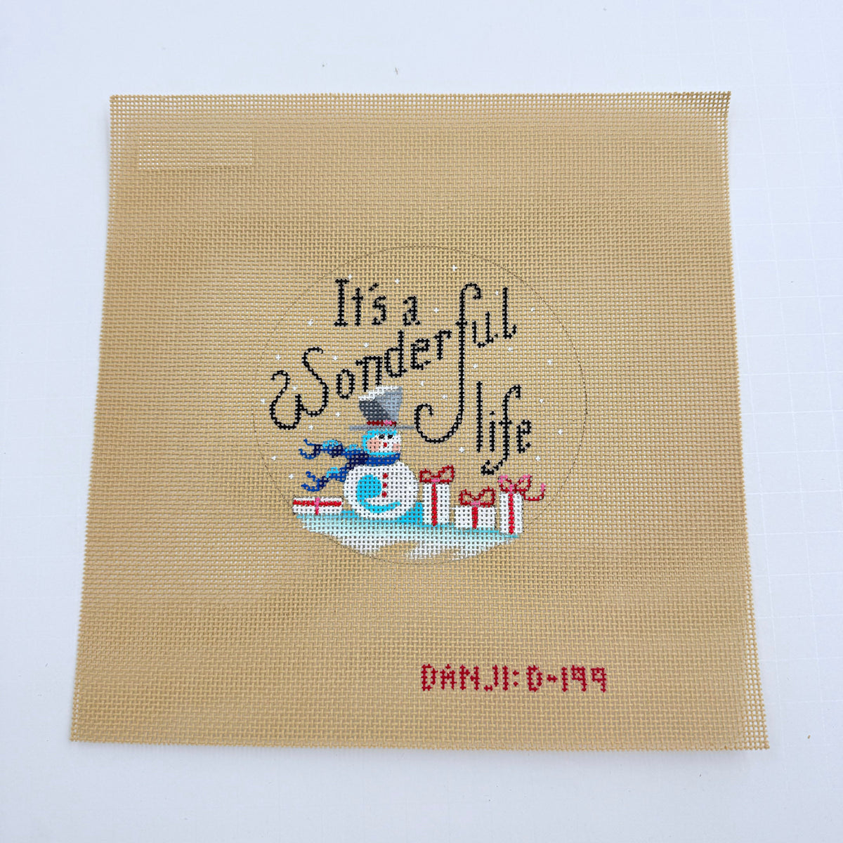 It's a Wonderful Life Canvas - KC Needlepoint