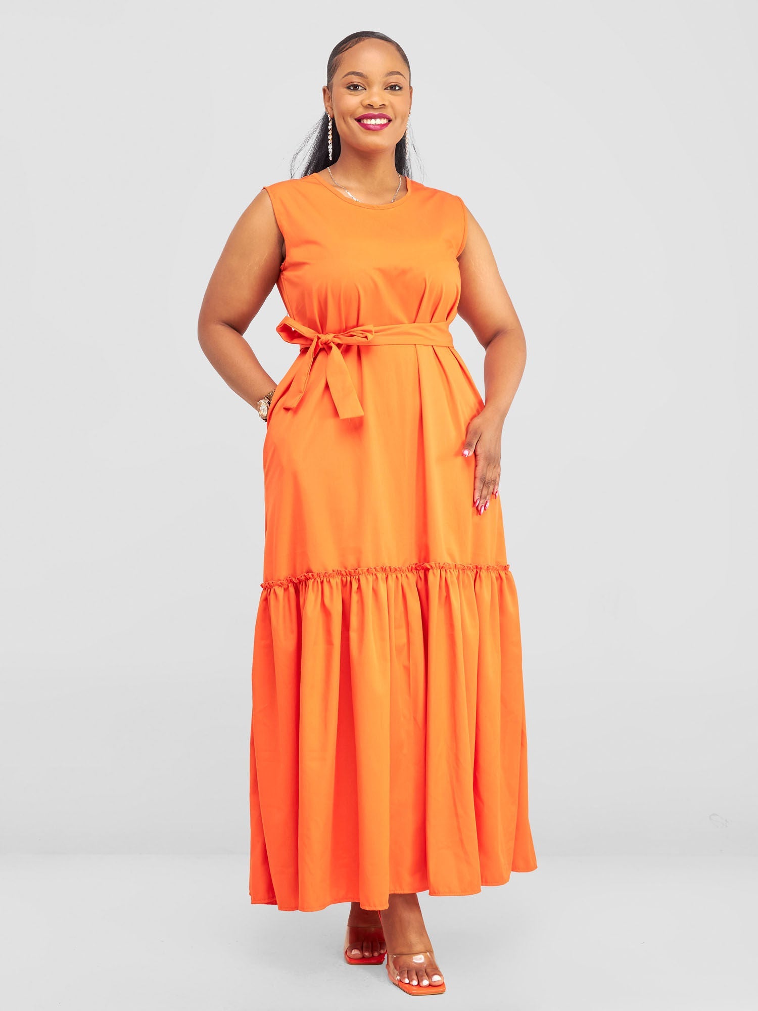Ella Maxi Dress - Orange
