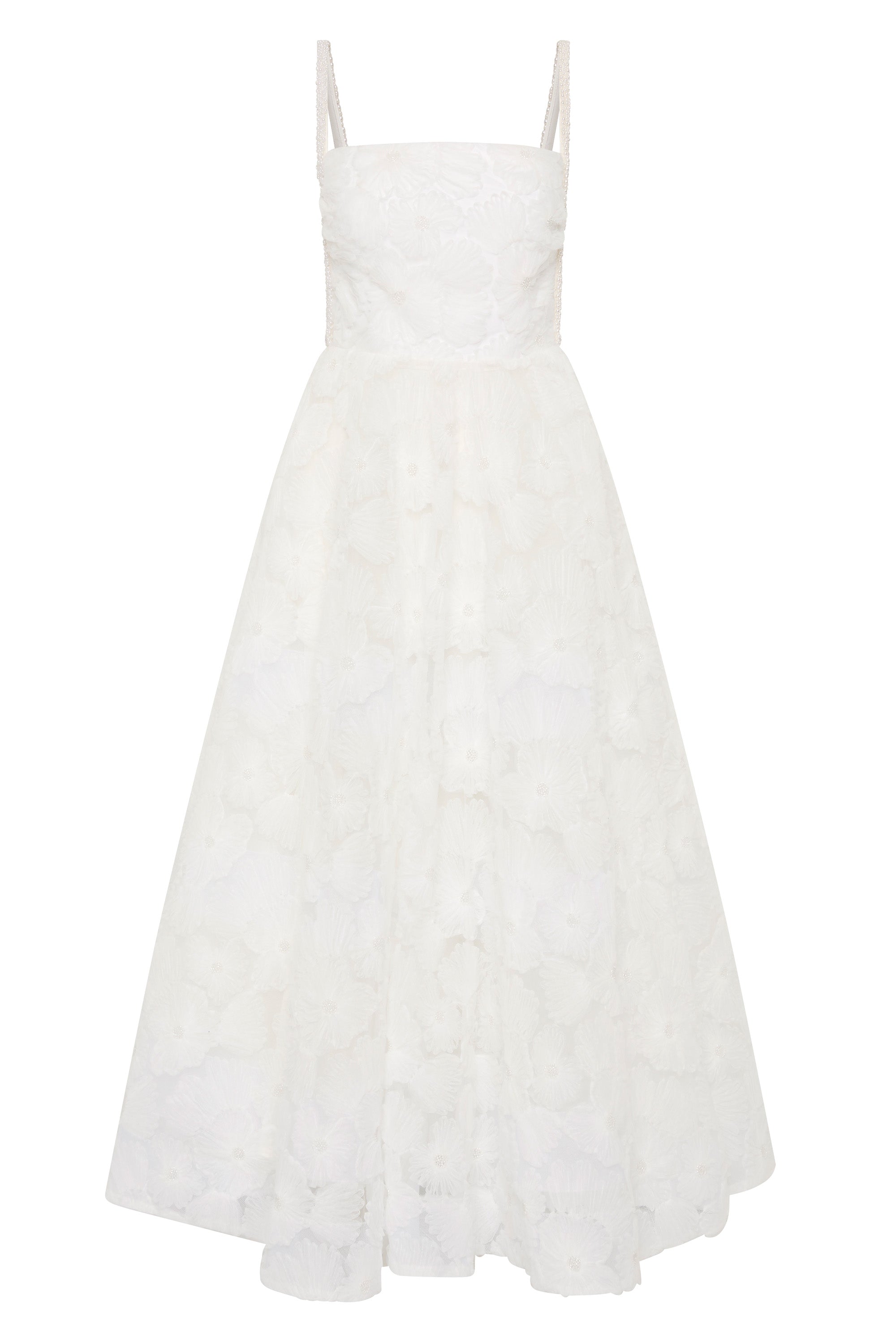 Rebecca Vallance Deliah Midi Dress - Ivory