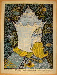 2013 Dave Matthews Band - West Palm I Concert Poster by Methane