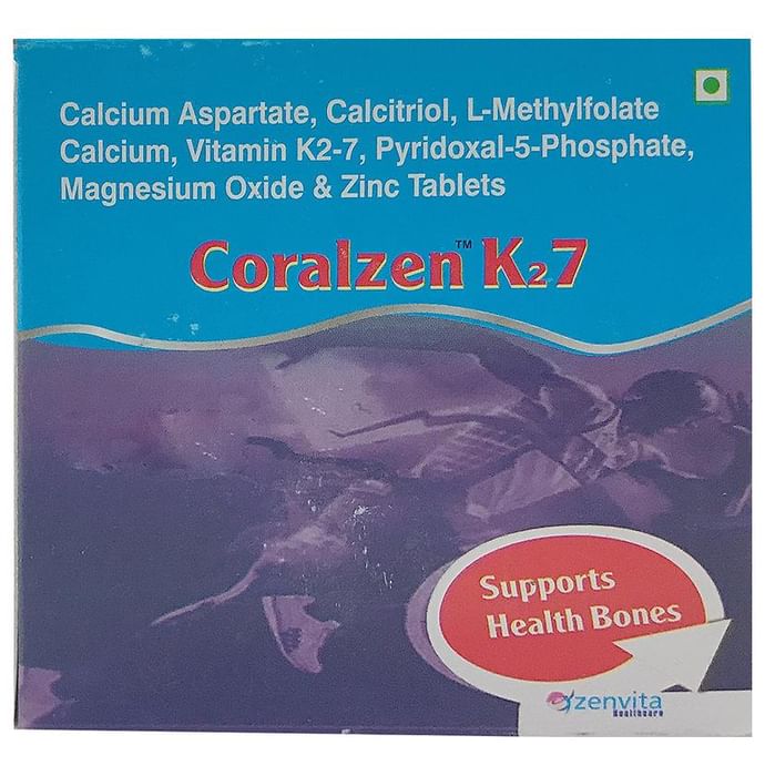 Coralzen K2-7 Tablet - Classic Derma