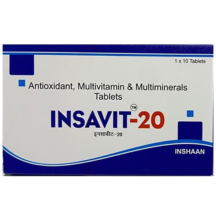 Insavit 20 Tablet - Classic Derma