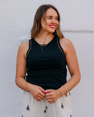 Z Supply: Boa Rib Tank in Black (ZT262714)