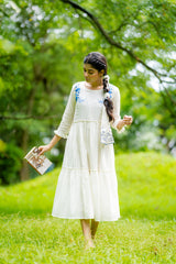 Kakoli Floral Embroidered Dress