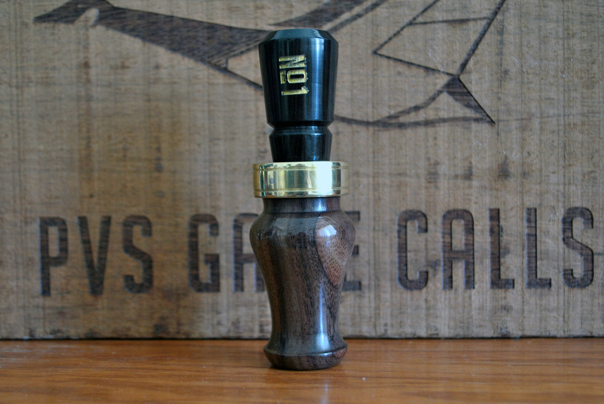 N0.1 - East Indian Rosewood and Blackwood Duck Call