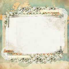 49 and Market - Wanderlust Explorer -  Wander Stories - 12 x 12"