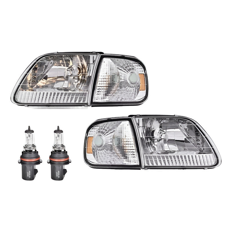 Par De Faros Ford Lobo F-150 Expedition 1997 1998 A 2003 Derecho