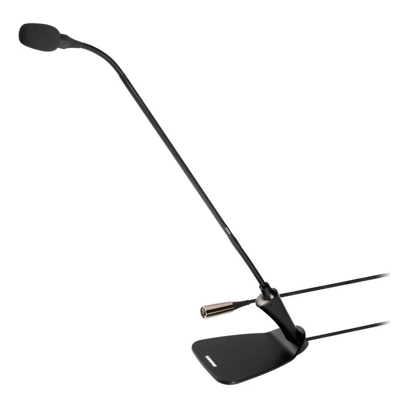 Micrófono Cuello De Ganso Con Base Shure Cvg18d-b/c Negro