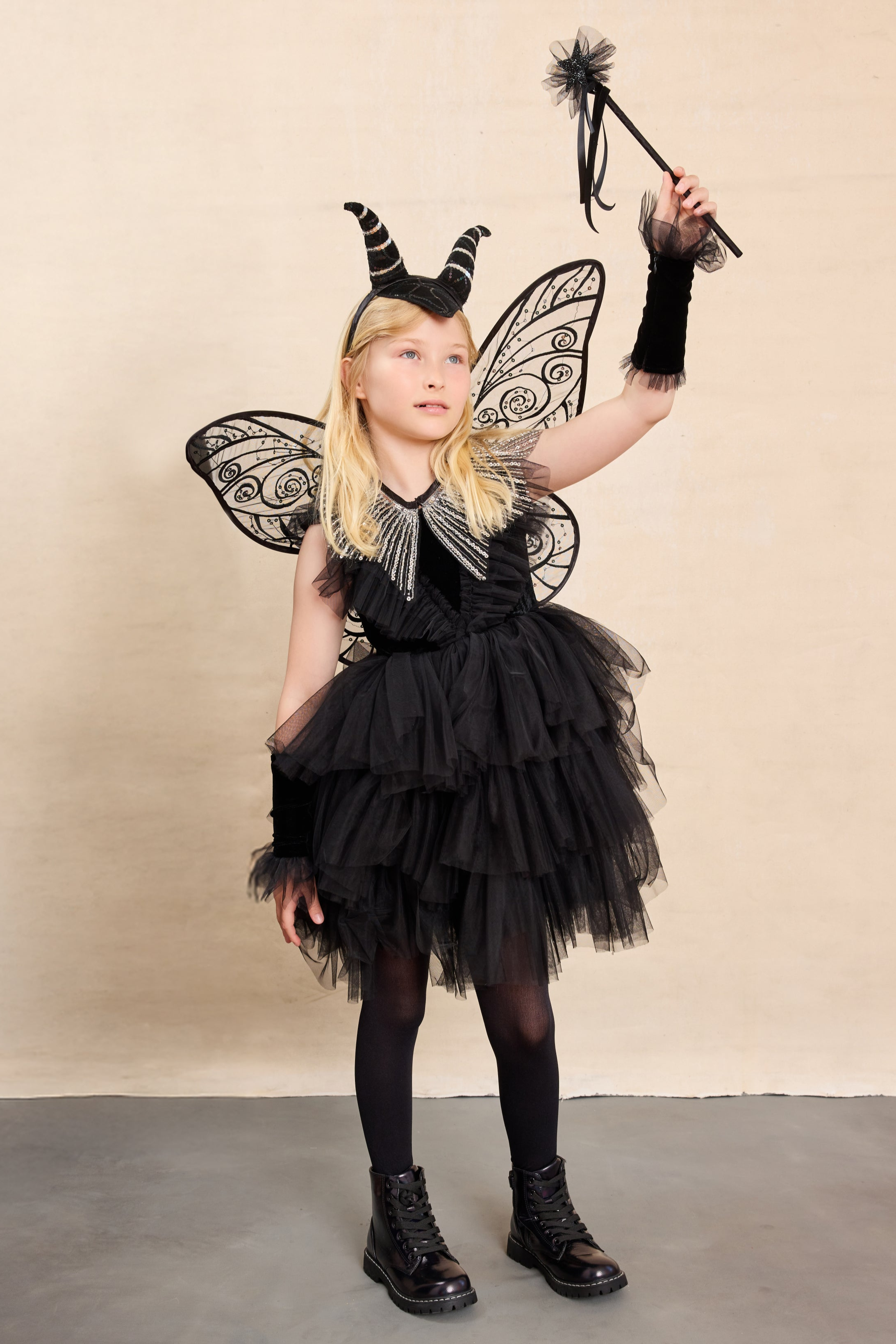 Dark Fairy Costume Set for Girls - Chasing Fireflies