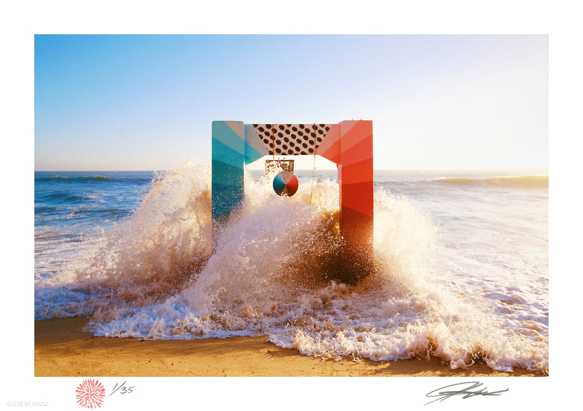 Jeremiah Kille "North Coast Pier Project III" - Archival Print, Limited Edition of 35 - 12 x 17"