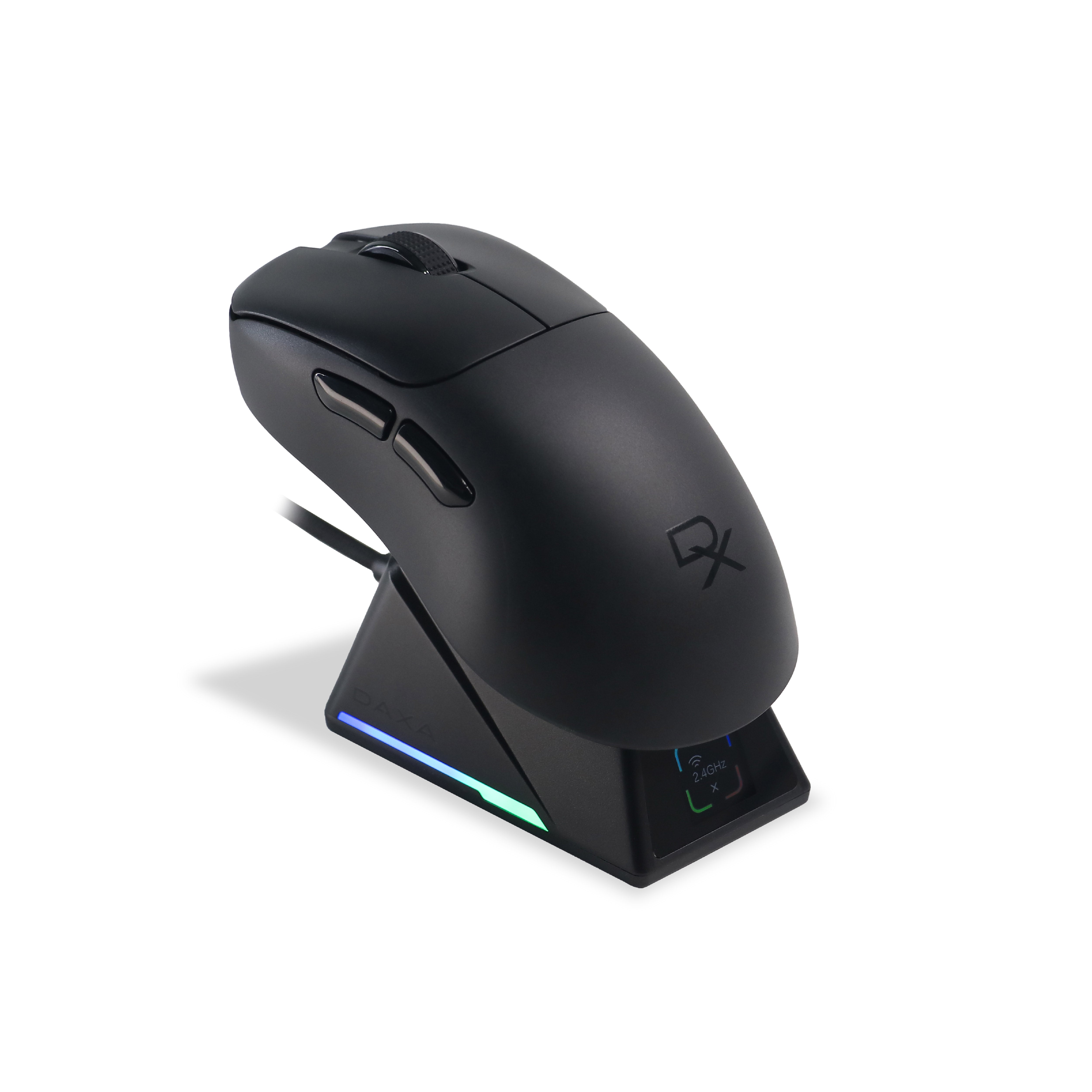 Rexus Mouse Gaming Ergonomic Daxa Pro Wireless II / DX-PW2 - 8K Polling Rate PAW3395