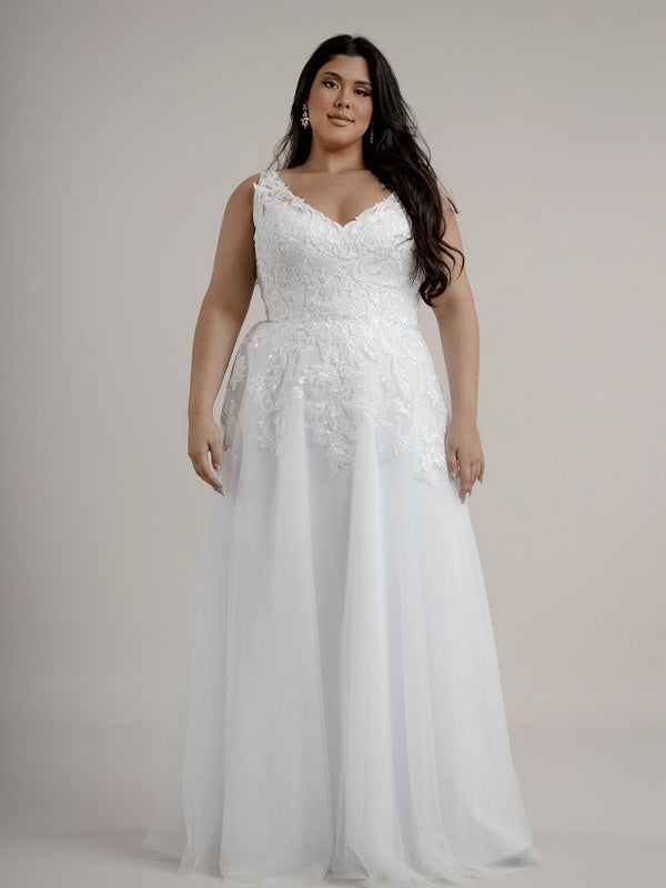 Plus Size deb dress designed in Melbourne