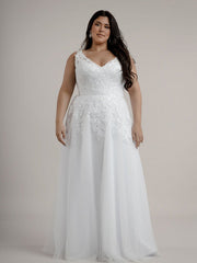 Plus Size deb dress designed in Melbourne
