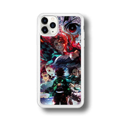 Demon Slayer Soul of Fighter iPhone 11 Pro Case Rubber White (2D Case)