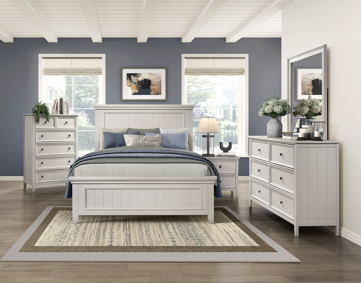 Donahue White Panel Bedroom Set from Homelegance - Luna Furniture