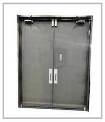 Double Swing Door Entrance Assembly