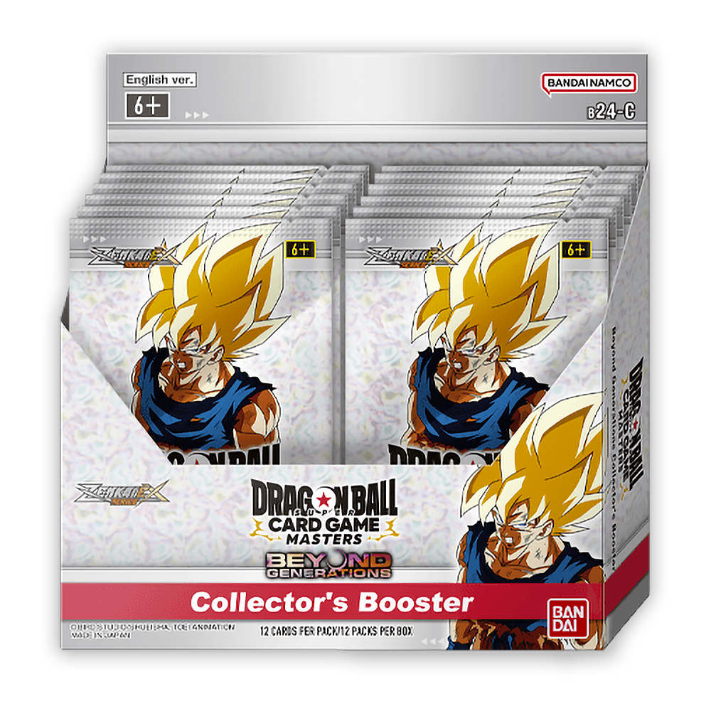 Dragon Ball Super CG Masters: Beyond Generations Collector’s Booster Box [B24-C] - Zenkai Ex Series Set 07