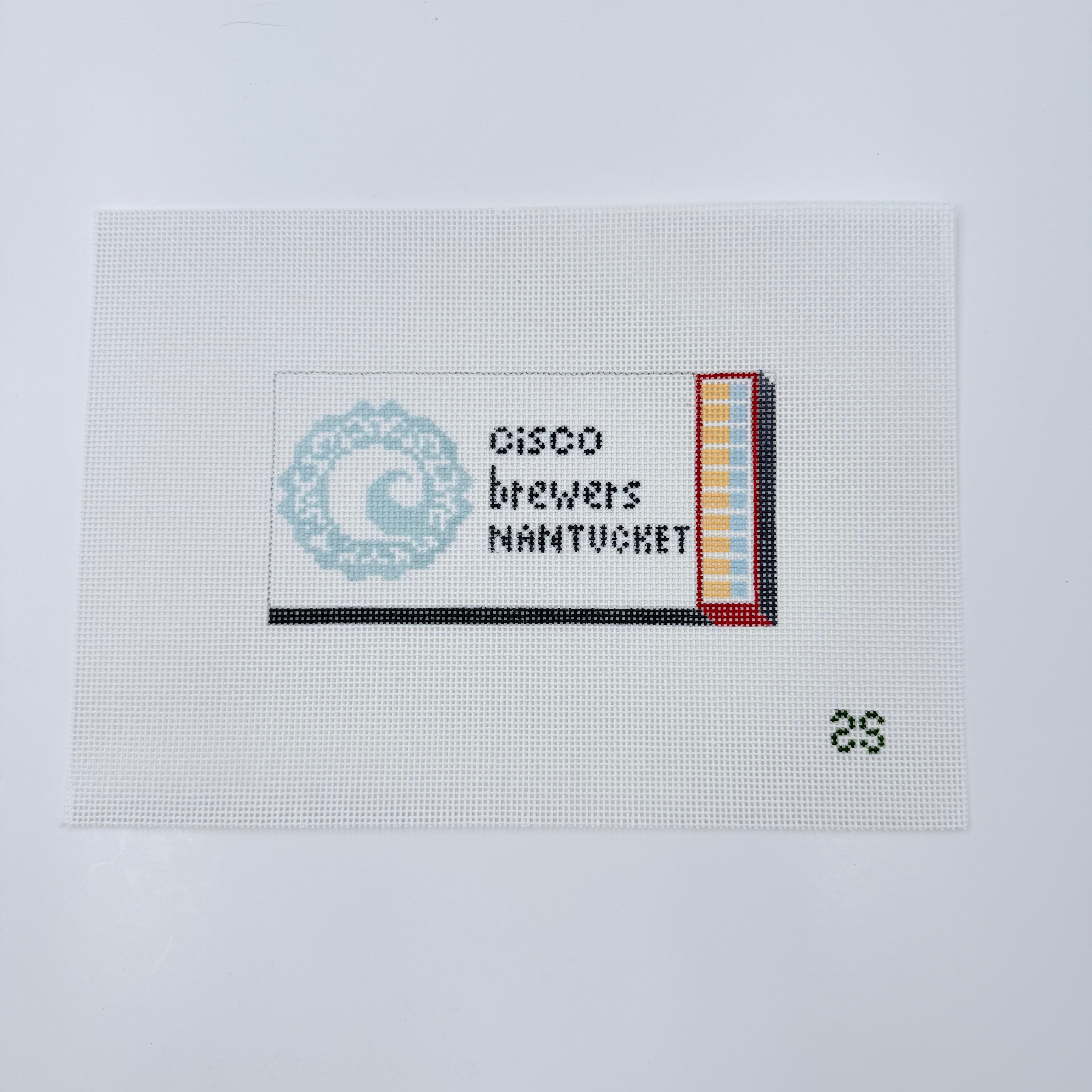 Cisco Brewer's Nantucket Matchbook Canvas - KC Needlepoint