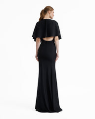 Dress With Cape-Like Sleeves