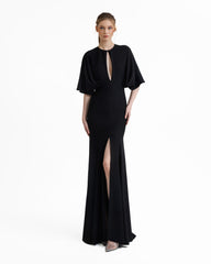 Dress With Cape-Like Sleeves