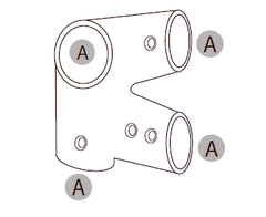 Tagskægsfitting - Clarrods Clamps CL185 | Erik Larsen & Søn | Clarrods | Foto 4