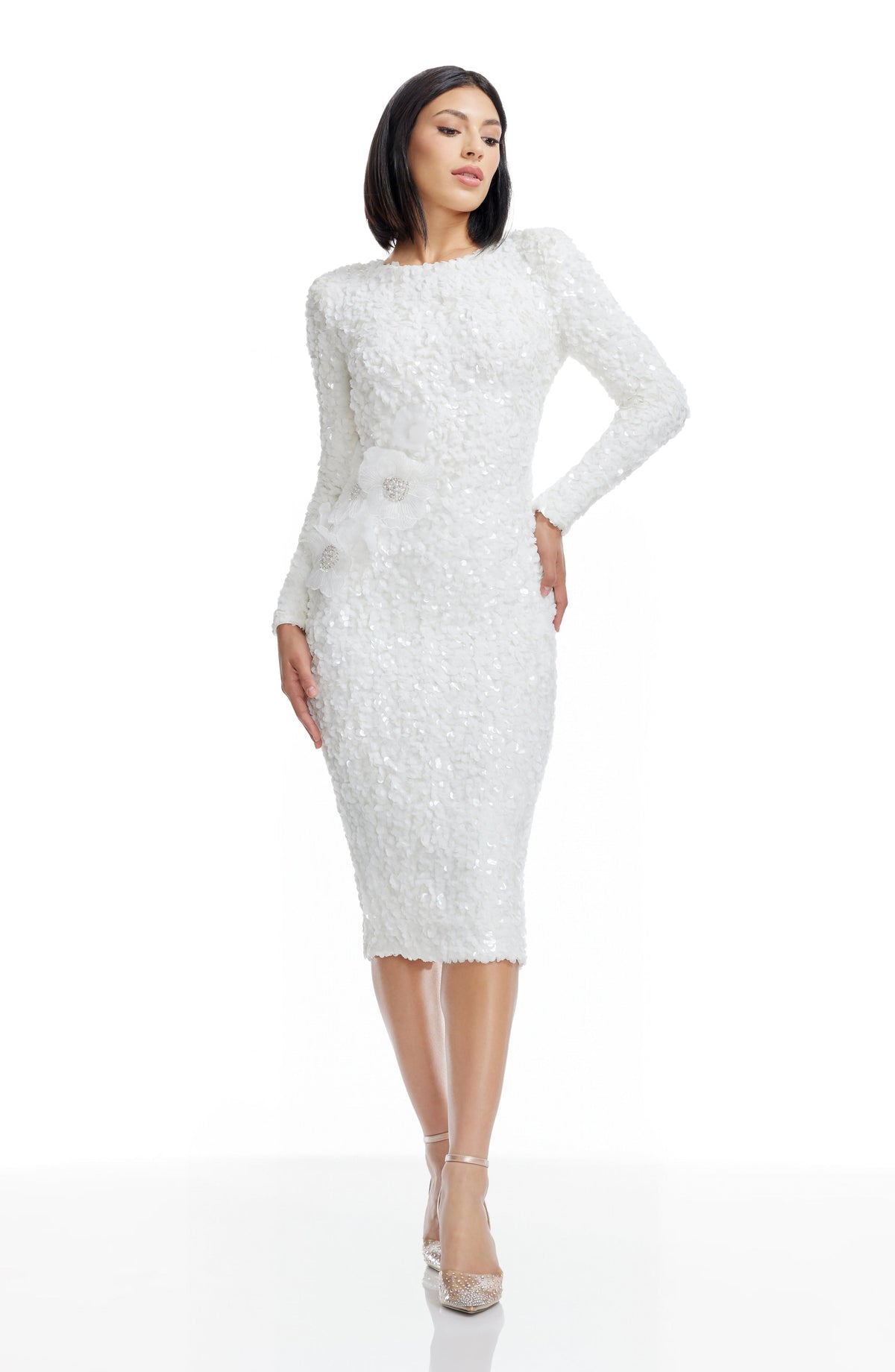 Emmalyn Dress / White