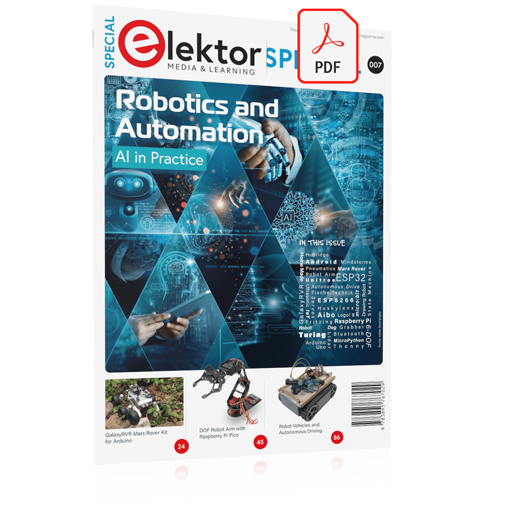 Elektor Special: Robotics and Automation (PDF)