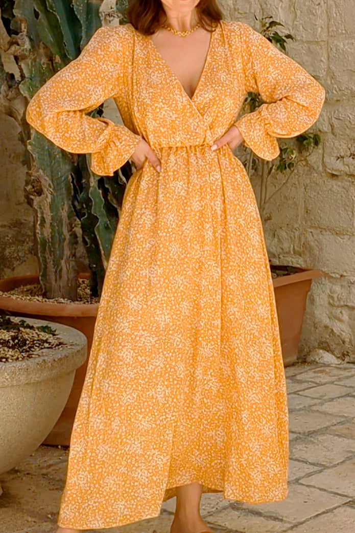 Lilly Long Sleeve Maxi Dress | PDF Sewing Pattern