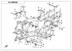 BRACKET, RH FOOT PEDAL - INTERCHANGEABLE WITH  9CR6-039200