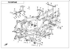 BRACKET, RH FOOT PEDAL - INTERCHANGEABLE WITH  9CR6-039200