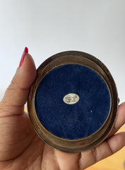 Vintage Silver Plated Swan Ring Holder