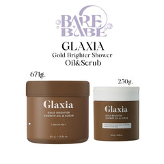 GLAXIA - GOLD BRIGHTER SHOWER OIL & SCRUB (PRE-ORDER)