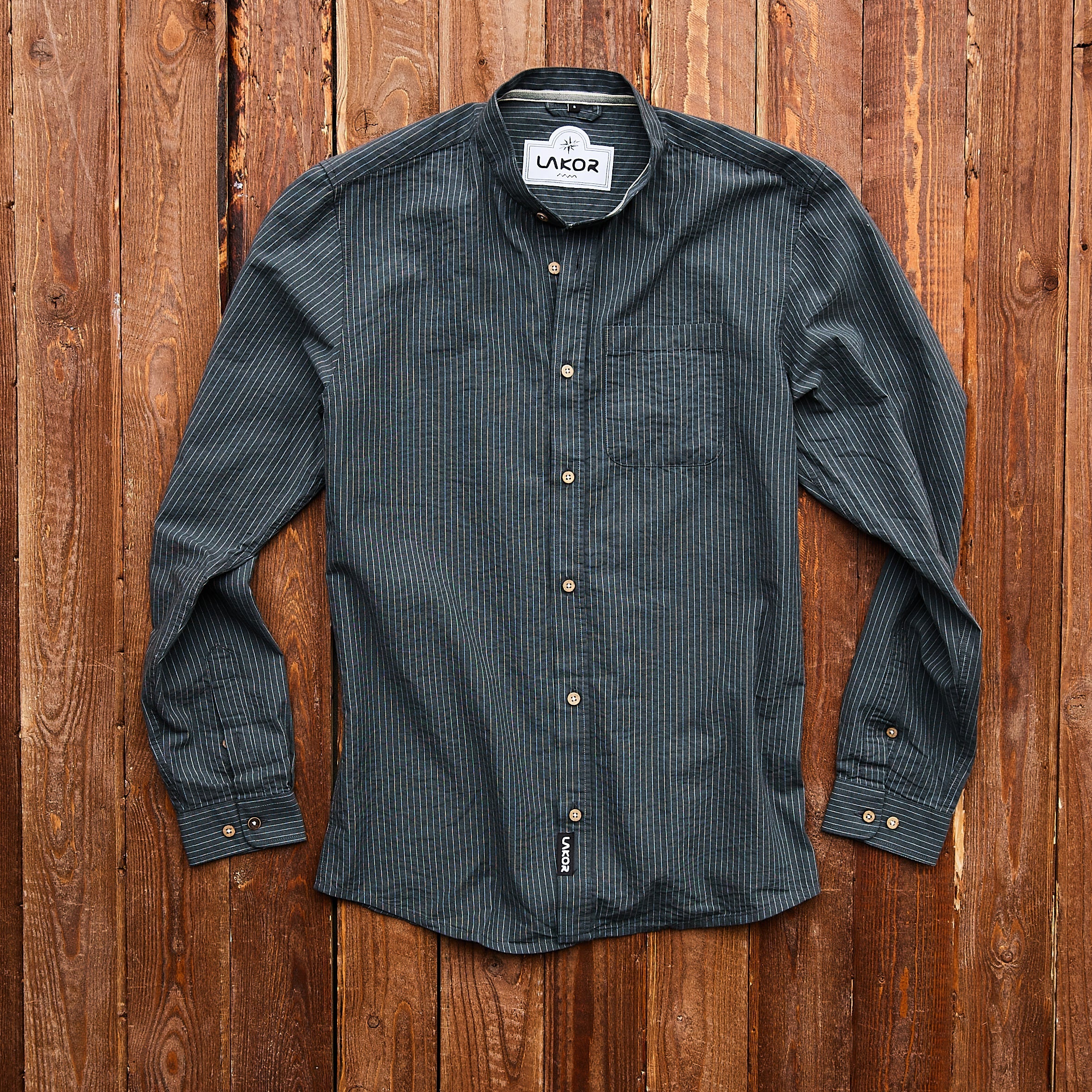 Lakor - Linus Shirt - Koks-grå