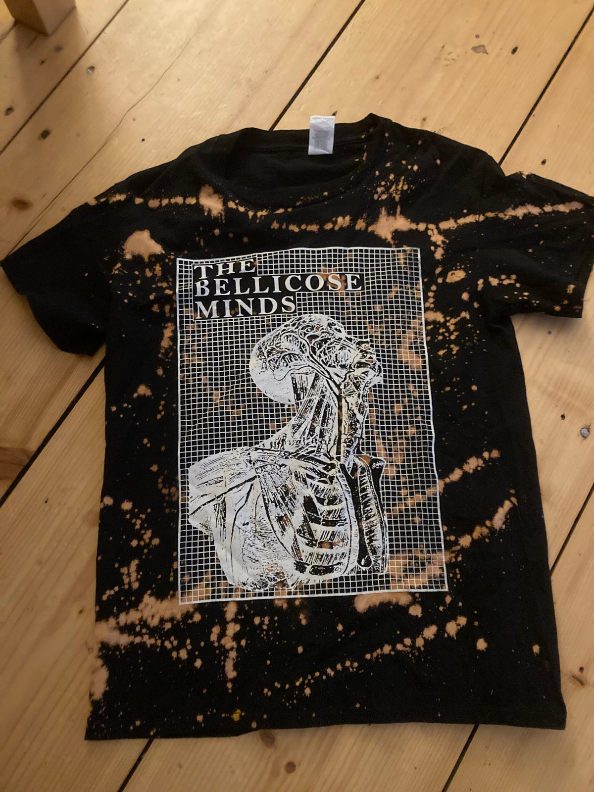 THE BELLICOSE MINDS BLEACHED SHIRT