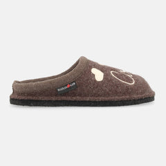 Coffee Time Sabot Unisex braunmeliert