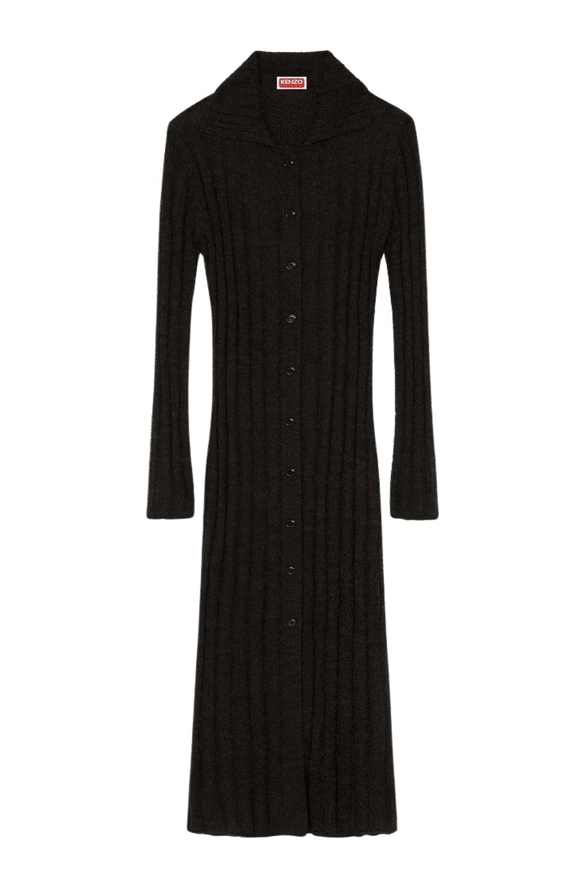 Sheer Solid Long Cardigan // LVMH